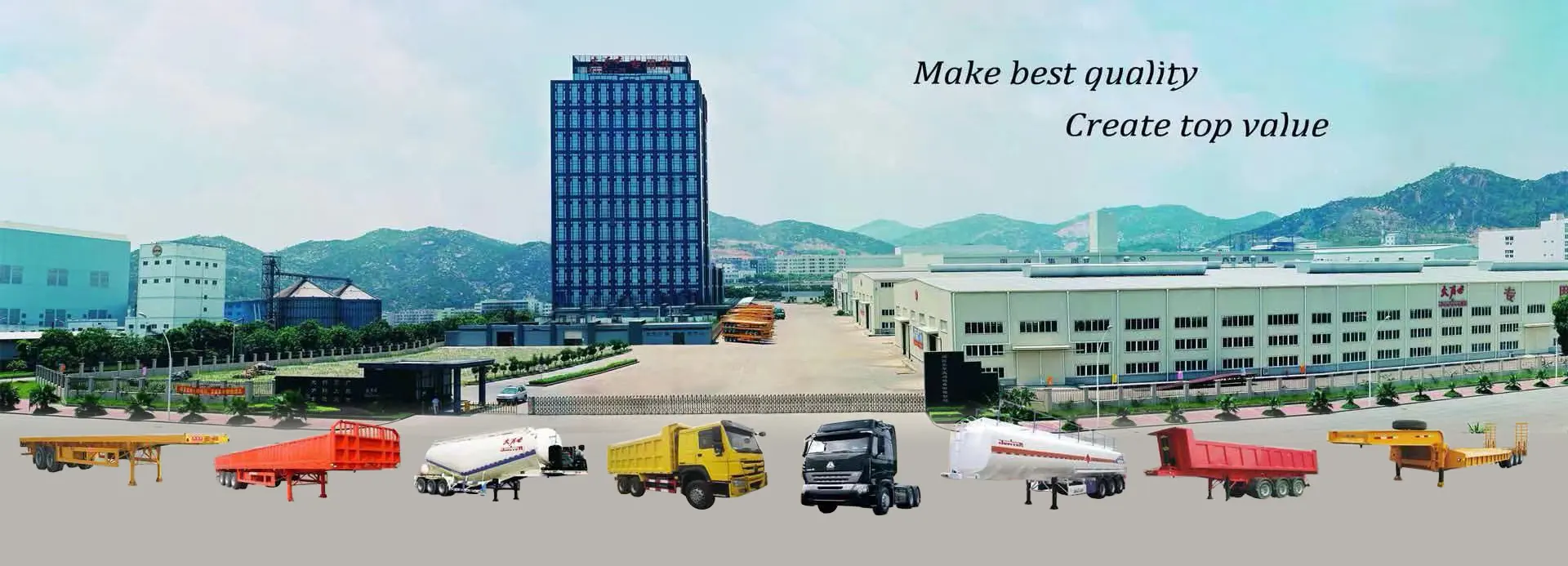 Skeleton Semi Trailer Các nhà sản xuất