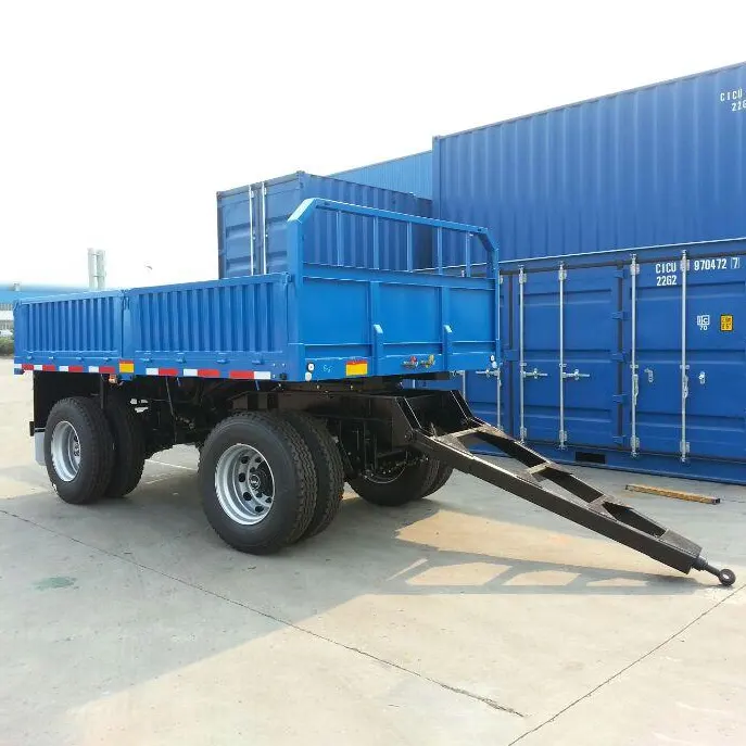 Trailer thanh kéo phẳng 3 trục