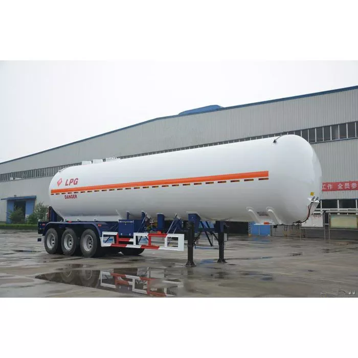 Sơ mi rơ moóc chở dầu Lpg 3 trục 50cbm có van tiêu chuẩn Euro