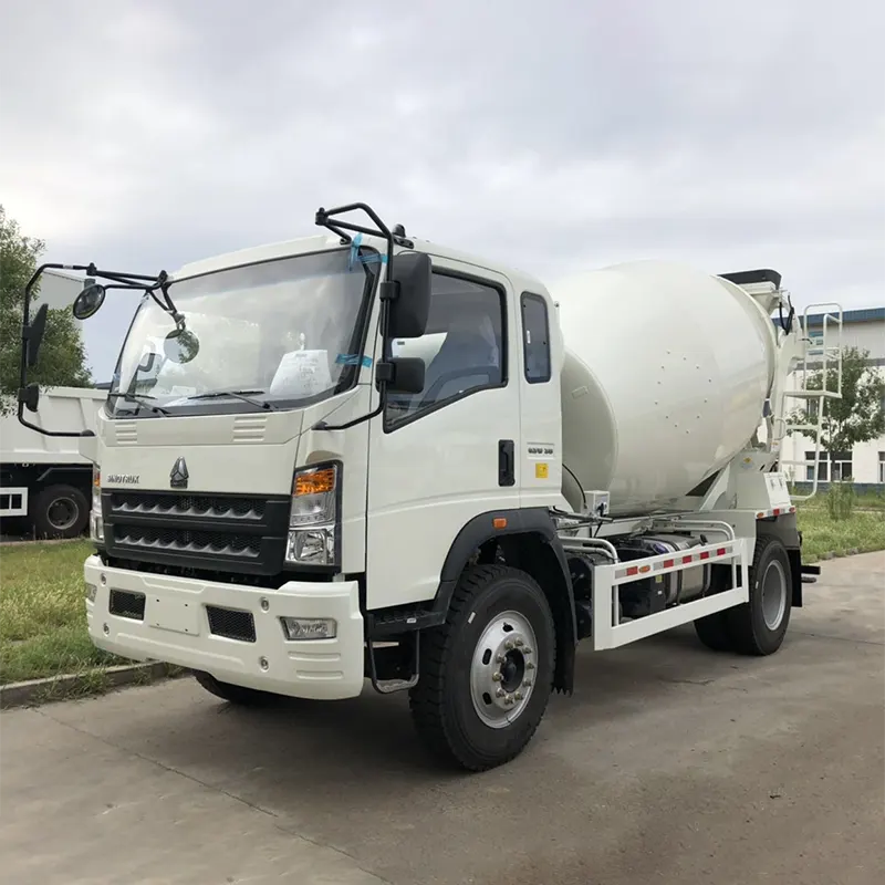 Xe trộn Sinotruk Howo 6 * 4 9cbm 10cbm 12cbm